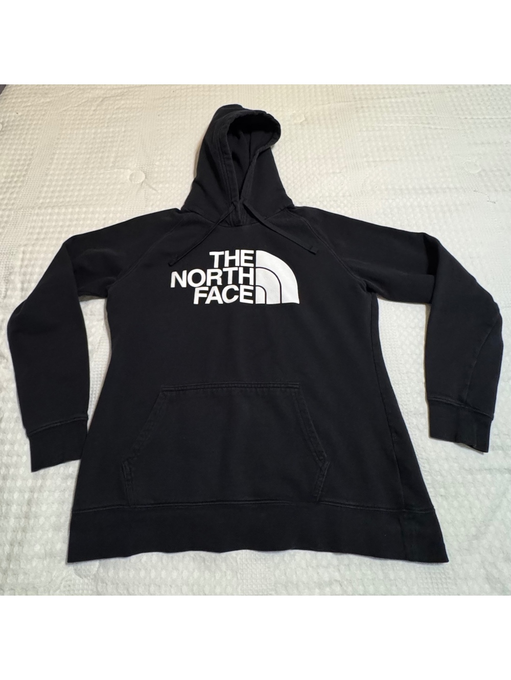 The North Face Women’s L Black Logo Hoodie Pullover Sweatshirt Outdoor Gorpcore
